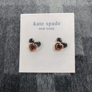 Kate Spade Disney Minnie Mouse Gold Red Earrings BRAND NEW